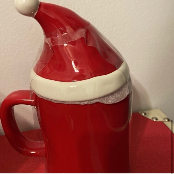 Sale 3 for $38 ❤️ NWT Rae Dunn Jingle Bells topper mug - Picture 4 of 6